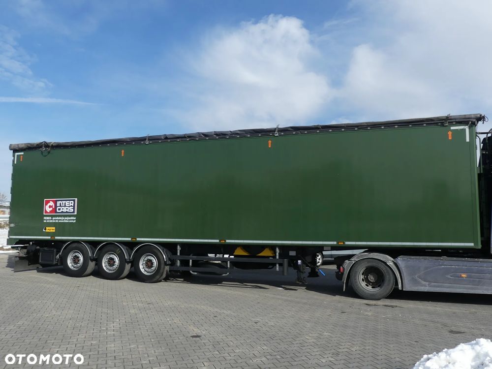 Feber Inter Cars LEGRAS 92m3 / WALKING FLOOR / OŚ PODNOSZONA / - 10