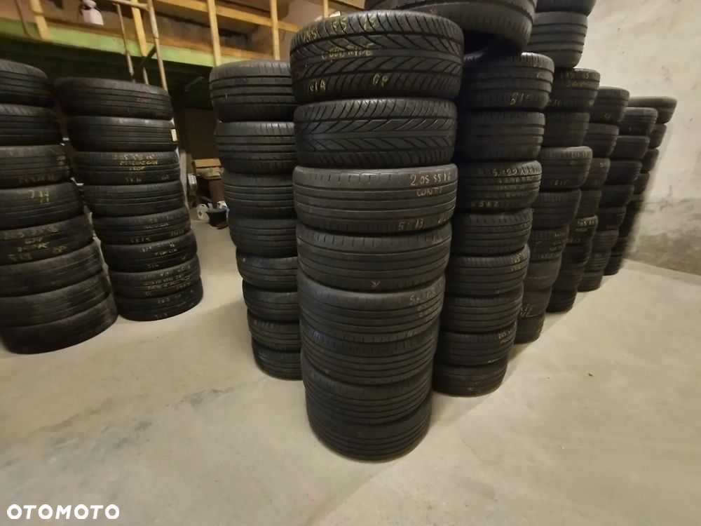 letnie opony używane 14 15 16 17" pakiet Legnica hurt 205/55R16 205/60R16 195/65R15 185/65R15 - 1