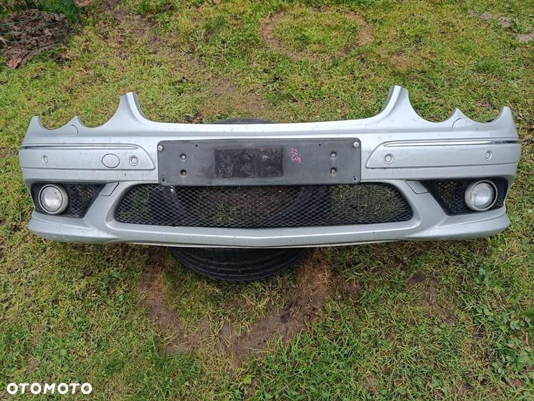 MERCEDES W209 AMG ZDERZAK PRZEDNI PRZÓD XENON PDC 775 W KOLOR ORYGINAŁ AMG - 1