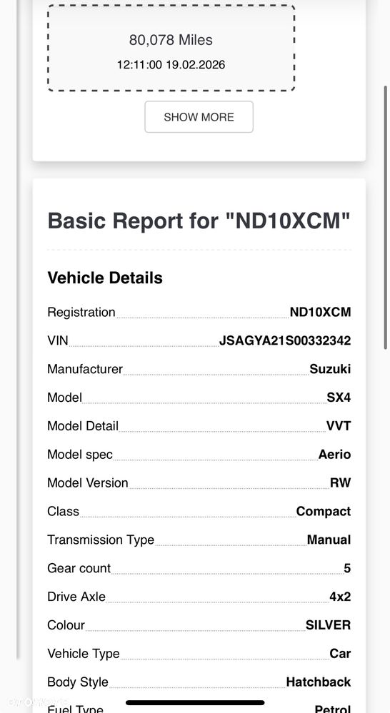 Skrzynia Suzuki sx4 - 3