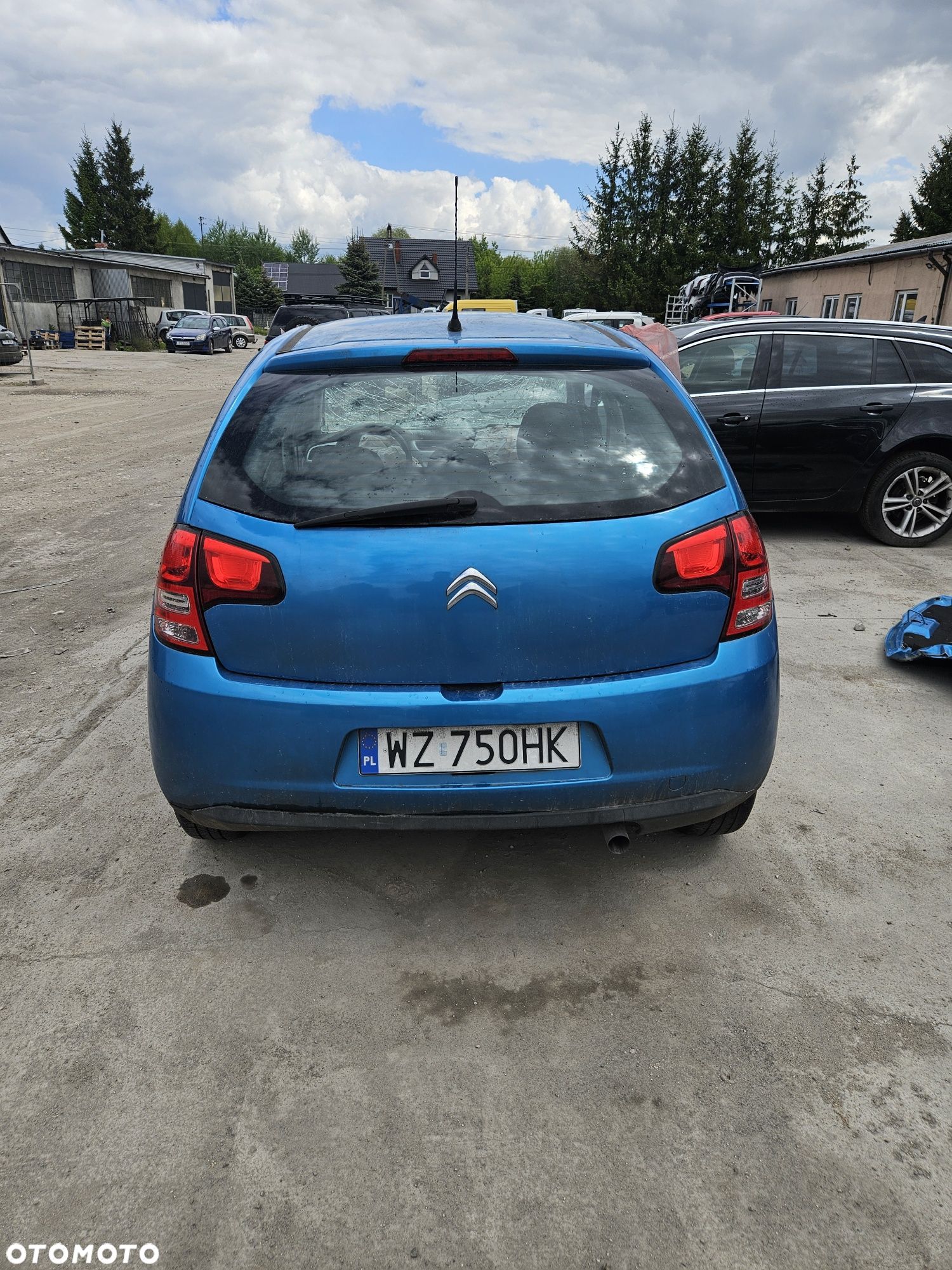 Citroen c3 II  części drzwi klapa Zderzak wanna błotnik ćwiartka - 1