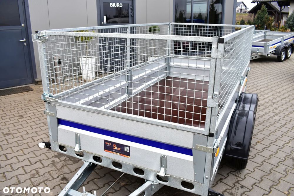 Wiola Mocna przyczepa lekka SILEZIA KOMFORT PLUS MAX 302 x 152 cm. DMC. 750 kg. DOSTAWA!! - 9