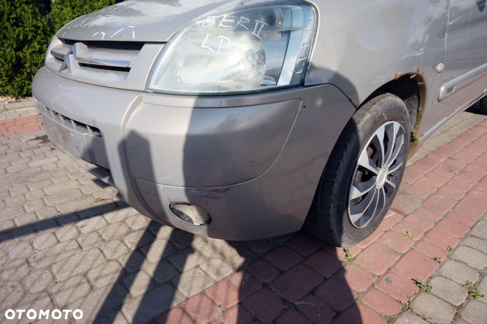 MASKA ZDERZAK BŁOTNIKI LAMPY BERLINGO I LIFT II M59 KDDC  CITROEN 2002-2008 SREBRNY PRZÓD KOMPLETNY - 16