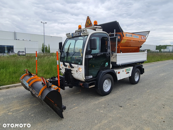 Multicar Tremo 2011 Ausa M350H Wywrotka 4x4 Solarka Arvel Pług Ladog Kompletny Zestaw
