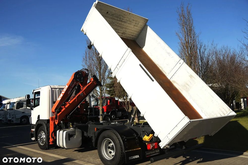 Scania P 250///* 2015///* PRZEB. JEDYNE 298TYŚ KM///* 18000KG///* HDS///* 3 STRONNY WYWROT//* /WAGA///* STAN BARDZO DOBRY - 32