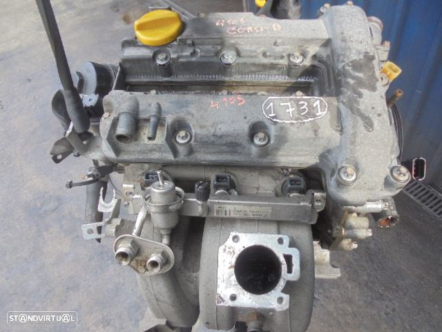 Motor X10XE OPEL CORSA B 1998 1.0I 55CV 5P PRETO - 4