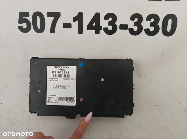VOLVO s60 iii MODUŁ VCM LTE 31676872