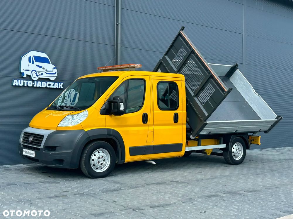 Fiat Ducato 2.3 MultiJet 120KM DOKA + 3 stronny wywrot wywrotka 2,75m Brygadówka 7 osób **KLIMA**Sprowadzony**2011R** - 5
