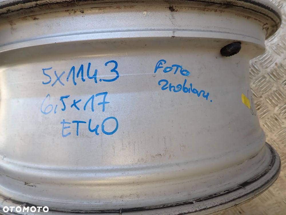FELGI ALUMINIOWE NISSAN  6,5JX17  ET 40   5X114,3 - 9