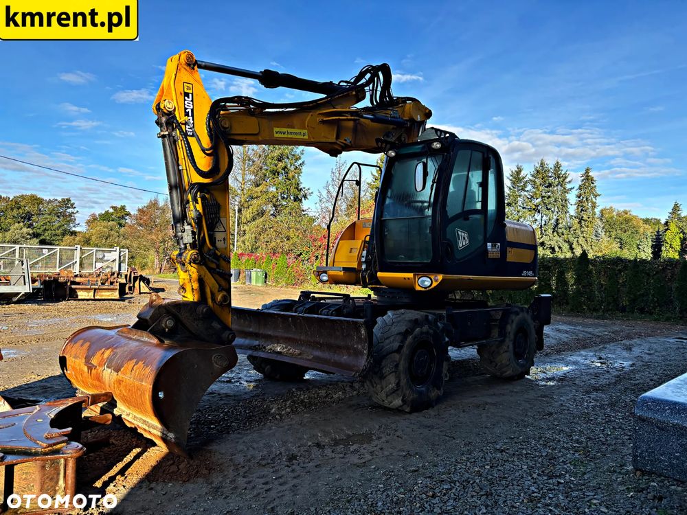 JCB JS 145 W KOPARKA KOŁOWA 2011R. | JS 130 160 313 315 CAT KOMATSU PW 140 - 10