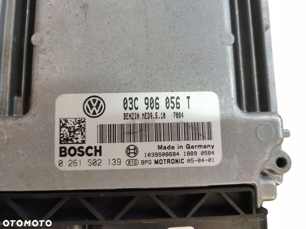 KOMPUTER STEROWNIK SILNIKA VW PASSAT B6 1.6 FSI 03C906056T 0261S02139 - 3