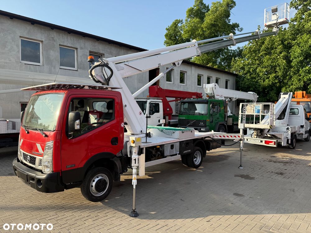 Nissan Podnośnik Koszowy Multitel Mt 204 20,5 metra 14 w Bok Kosz 300 KG!!! Zwyżka!UDT! jak Wumag Ruthmann GSR - 7