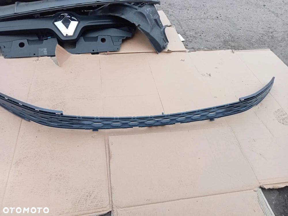 kratka zderzaka przód górna transporter t7 7t0853678b - 2