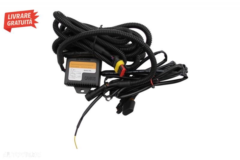 Prelungire Bara Fata cu Grila Centrala fara emblema si Lumini de zi LED DRL VW Tra- livrare gratuita - 15