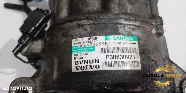 Compresor AC P30630921 2.4D Volvo XC70 3 [2007 - 2013] - 2