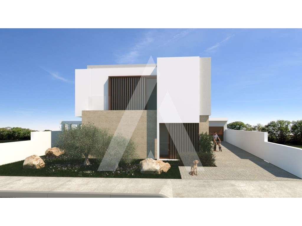 Moradia T4 de arquitetura moderna em projeto, a poucos minutos do c... - Grande imagem: 4/9