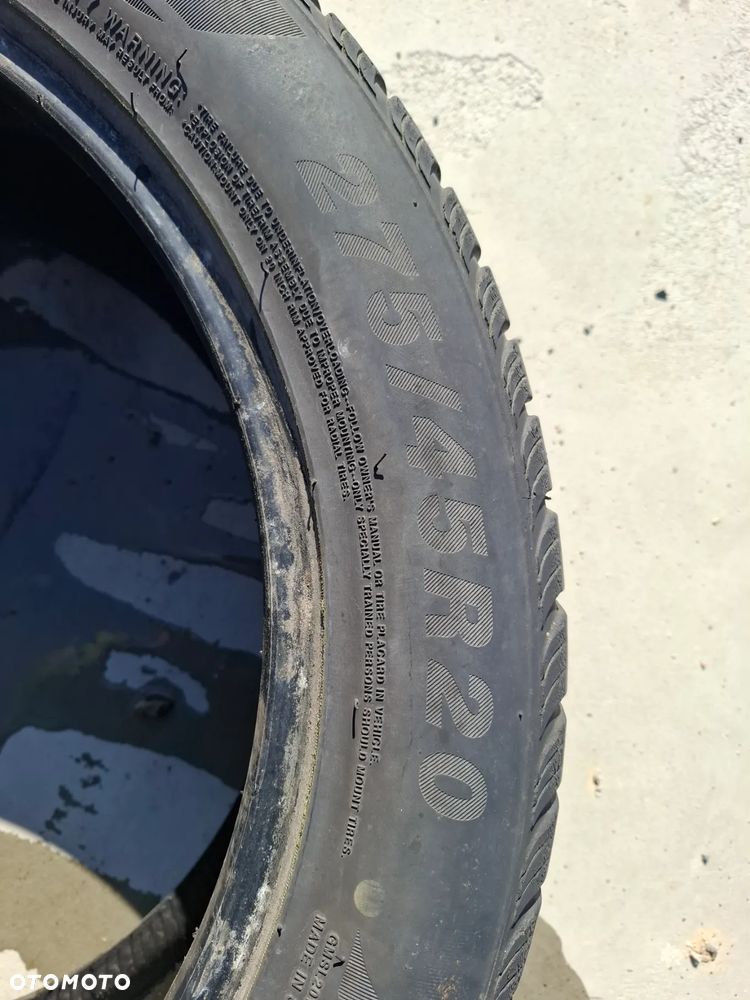 Opony 275/45/20 275/45R20 R20 Zimowe 2x Bieżnik 5-6mm - 9
