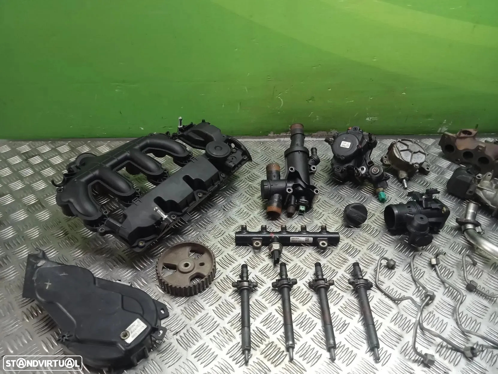 Reparação Peças Motor Peugeot 807 2.0Hdi 2007 Ref RHR - 5