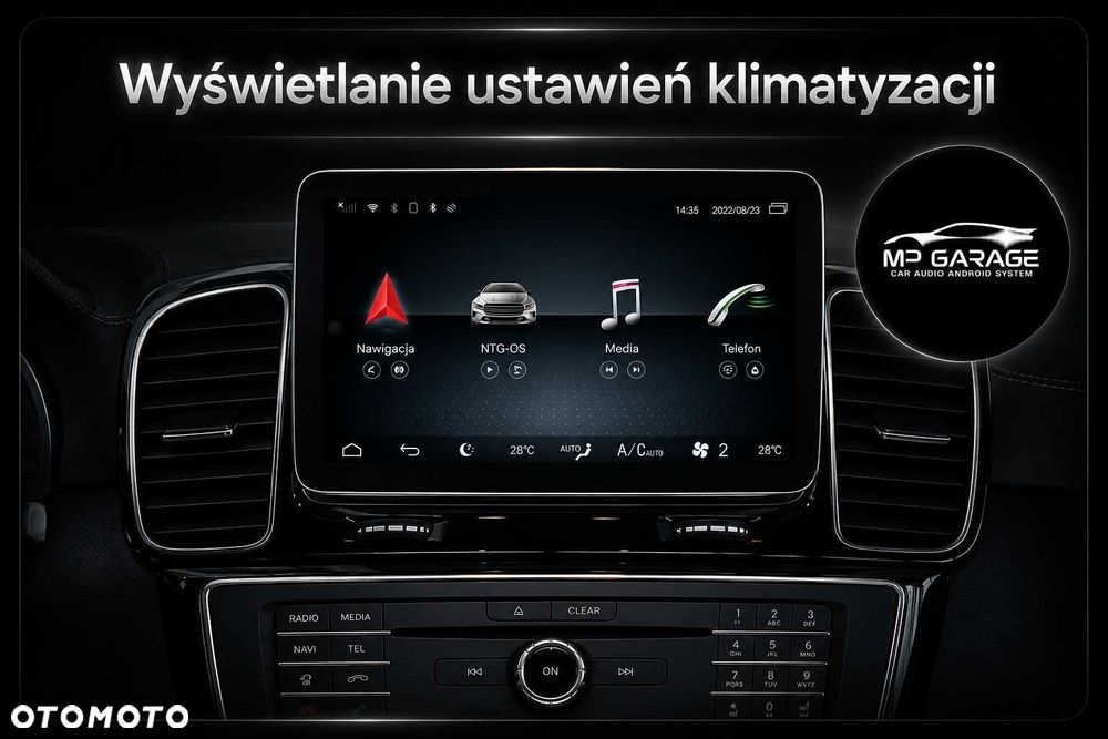 Mercedes GLE W166 GLS X166 Android CarPlay Android Auto 4G LTE GPS - 5
