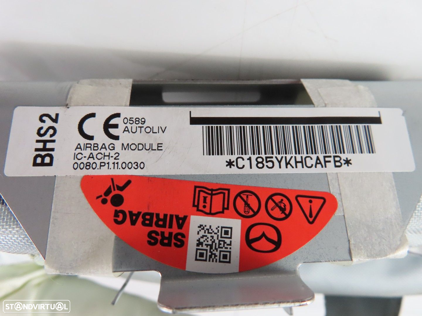 Airbag Cortina Direito Usado / Original MAZDA 3 (BM, BN) BH520589 - 3