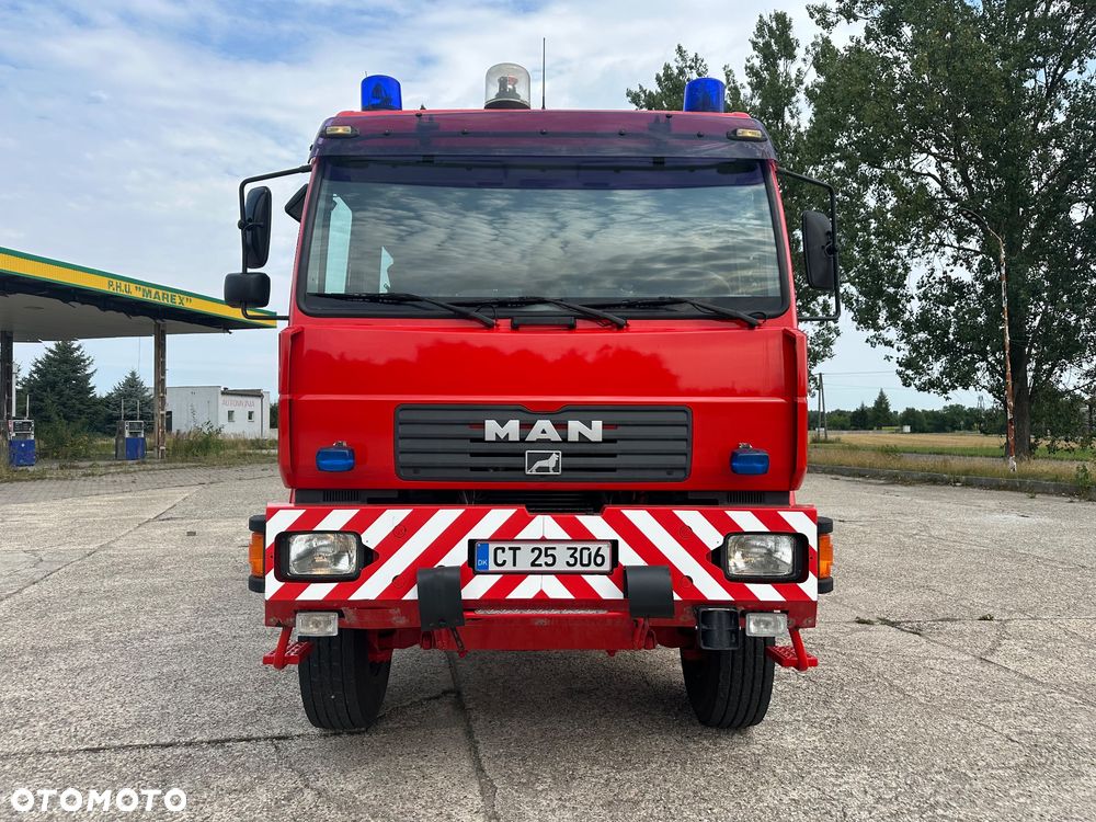 MAN 18.280 4x4 STRAZ POZARNA  21 tys km - 2