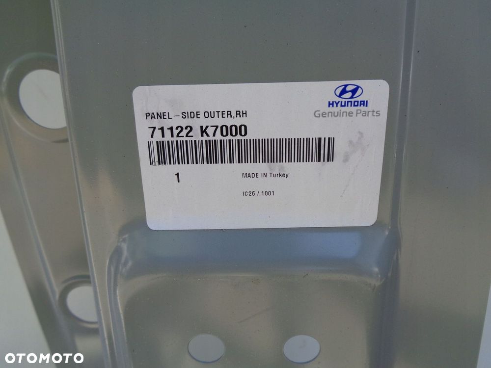 Hyundai I10 III próg słupek błotnik 71122 K7000 - 4