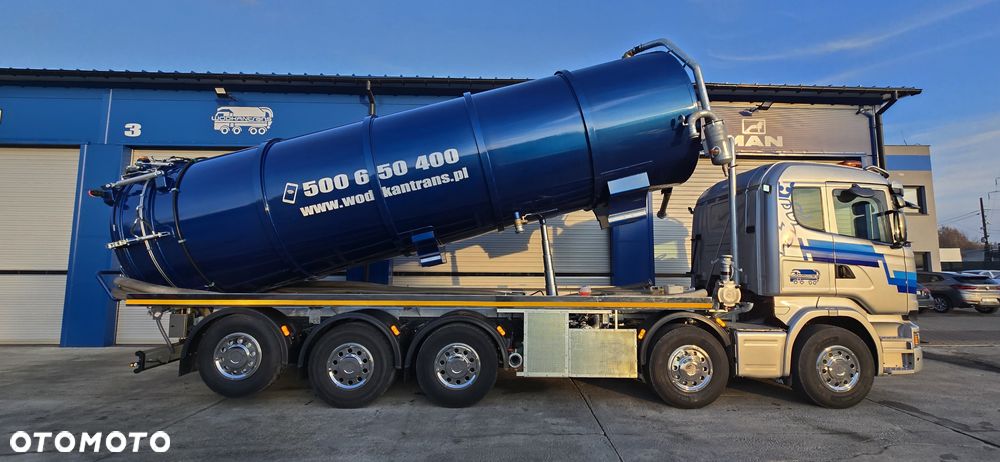Scania R 490 10x4 asenizacyjny wuko cysterna zabudowa 2025r 32m3 - 5