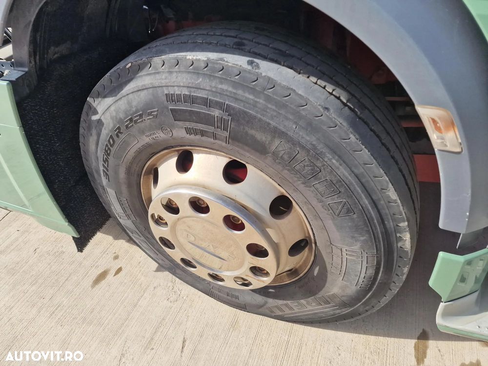 DAF XF 530, KIT BASCULARE, Cutie AUTOMATA+INTARDER 6 trepte, fuste sasiu, 530 CP Euro 6, jante ALUMINIU, Anv 315/80R22,5 70% ok, FRIGIDER, 2 paturi, girofaruri, parasolar, posibilietate leasing 3 ani, PROMOTIE 22.900 EUR+Tva - 5