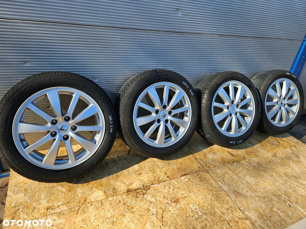 renault laguna III koła felgi aluminiowe 17 403000022r 403006754r - 4