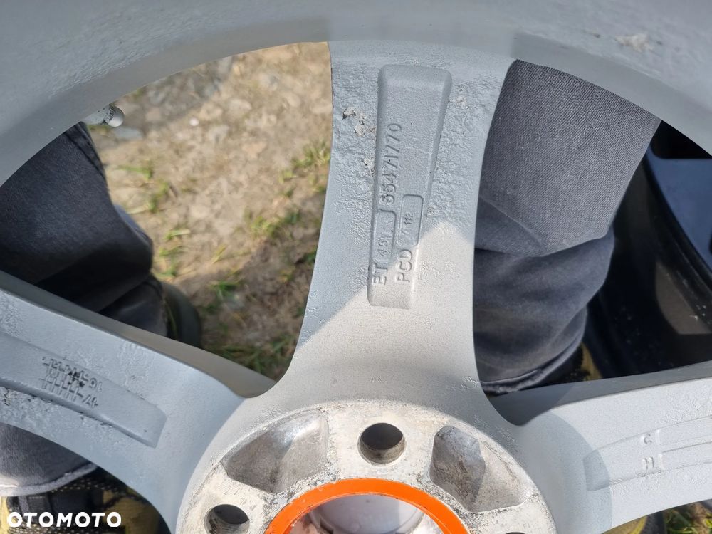 AUDI A4 B8,A6,MERCEDES E,BMW 2 F45/46 alu 7x17 ET45 5x112 db stan - 13