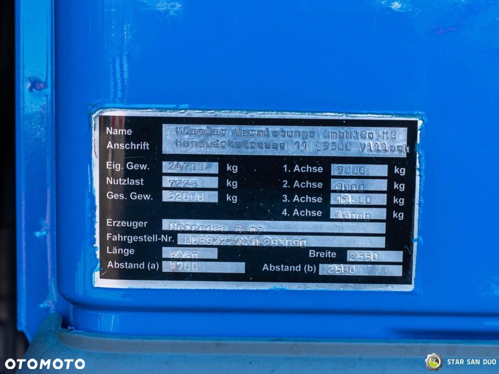 Mercedes-Benz MERCEDES-BENZ 4148 8x4 PALFINGER PK 74002 Hds Żuraw Siodło - 24