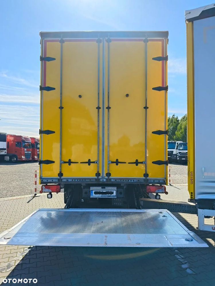 MAN TGM 18.340 / FIRANKA + WINDA / ZESTAW 38 EURO PALET / - 21