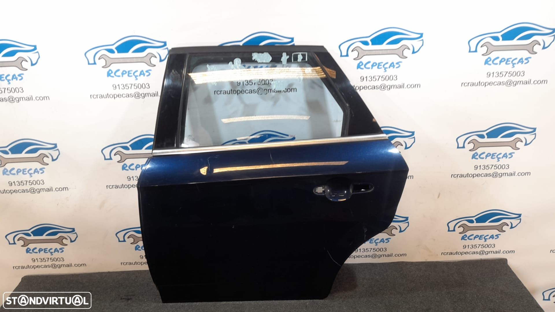 PORTA TRASEIRA TRÁS ESQUERDA FORD MONDEO IV 4 MK4 FECHO ELEVADOR MOTOR PUXADOR VIDRO - 1