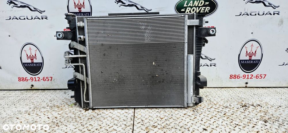 RAM 1500 V 5 2019- Big Horn 5.7 HEMI KOLOR PXJ Kompletny przód Maska Zderzak Reflektor Lampa Błotnik Pas Wzmocnienie czołowe chłodnice Komplet chłodnic z wentylatorem Listwa Maskownica - 25