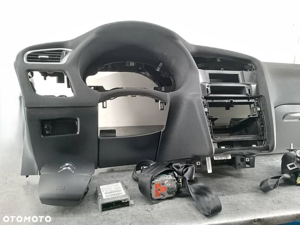 DESKA ROZDZIELCZA,KONSOLA PODUSZKI SENSOR PASY CITROEN C4 II - 3
