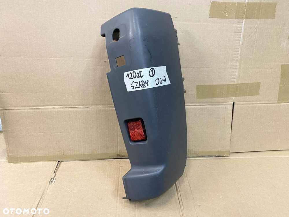 DUCATO BOXER JUMPER 06- NAROŻNIK ZDERZAK TYLNI PRAWY SZARY Z ODBLASKIEM - 1