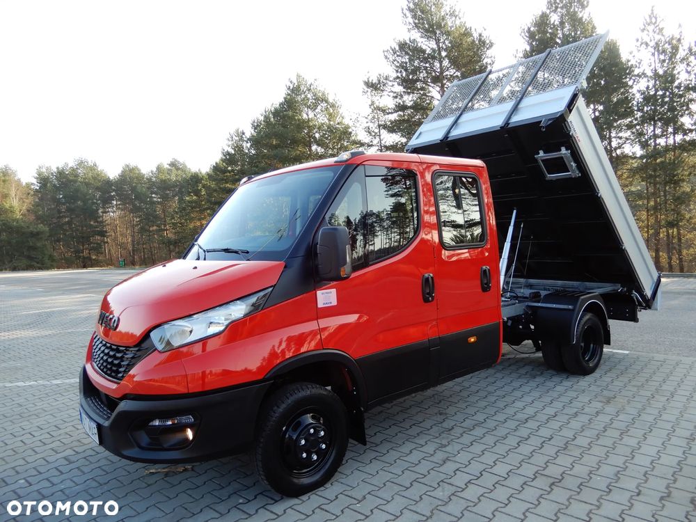 Iveco DAILY 35C16 Brygadowy Dubel Doka + Wywrotka Renomowanej Firmy RomCar Wywrot Kiper x 3 Skrzynia 3004 mm Blokada Mostu Rozstaw Osi 3750 mm HAK 3500 Stan 6-Cio Osobowy + 755 Kg Ładowność Auta Jak NOWY POLECAM - 7