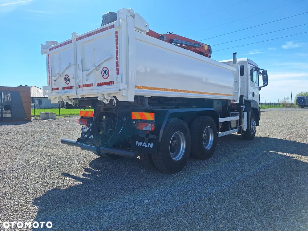 MAN TGS 33.360 E5/ 6X4 / WYWROT / BORDMATIC / HMF 1444/ Import Francja - 4
