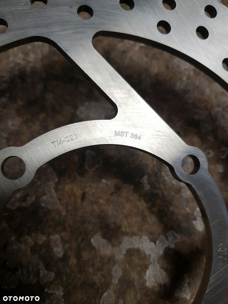 Tarcza hamulcowa tył TRW MST364 GSF400 GS500 GSX600F GSX750F TDR125 - 5