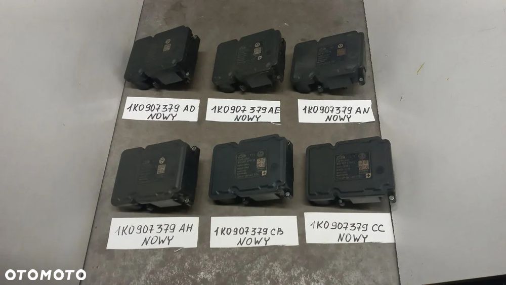 STEROWNIKI POMPY ABS VW AUDI SEAT SKODA 7H0907379N /  uwaga!!! 1K0907379AD NOWY POTESTOWY (1200nx / 1476bx) - 1