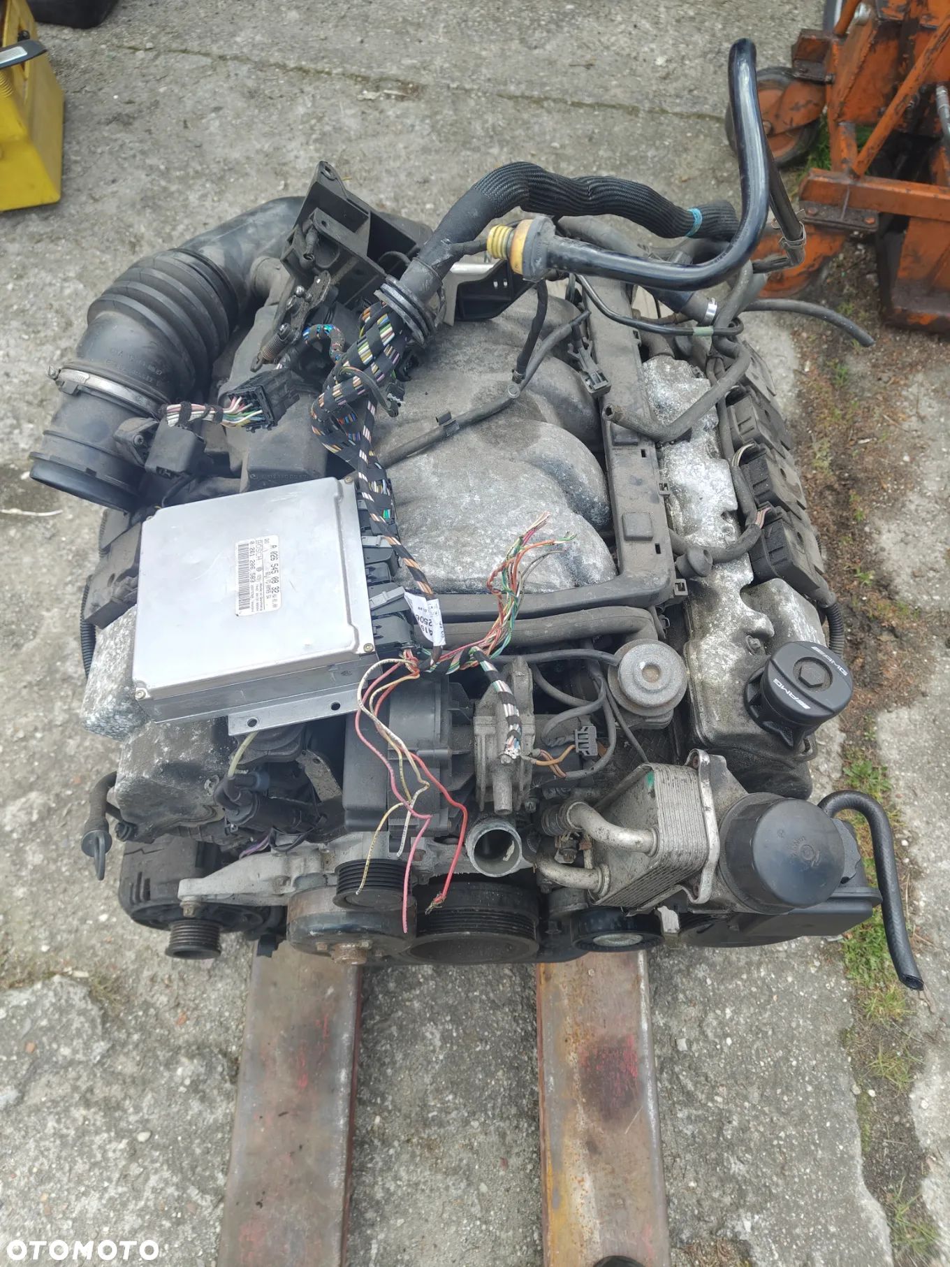 SILNIK KOMPLETNY SWAP Mercedes 5.5 AMG 113981 M113 Ml w163 w220 - 1