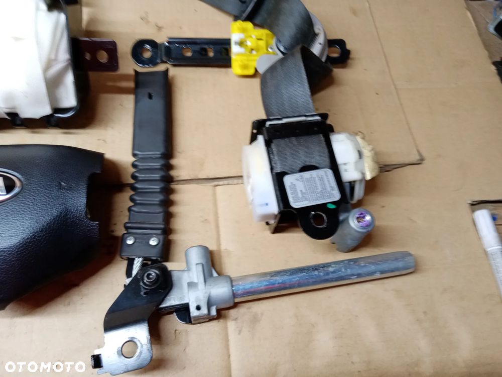 Poduszka konsoli kierowcy poduszki pasy sensor AIRBAG zestaw naprawczy Kia Sportage III - 3