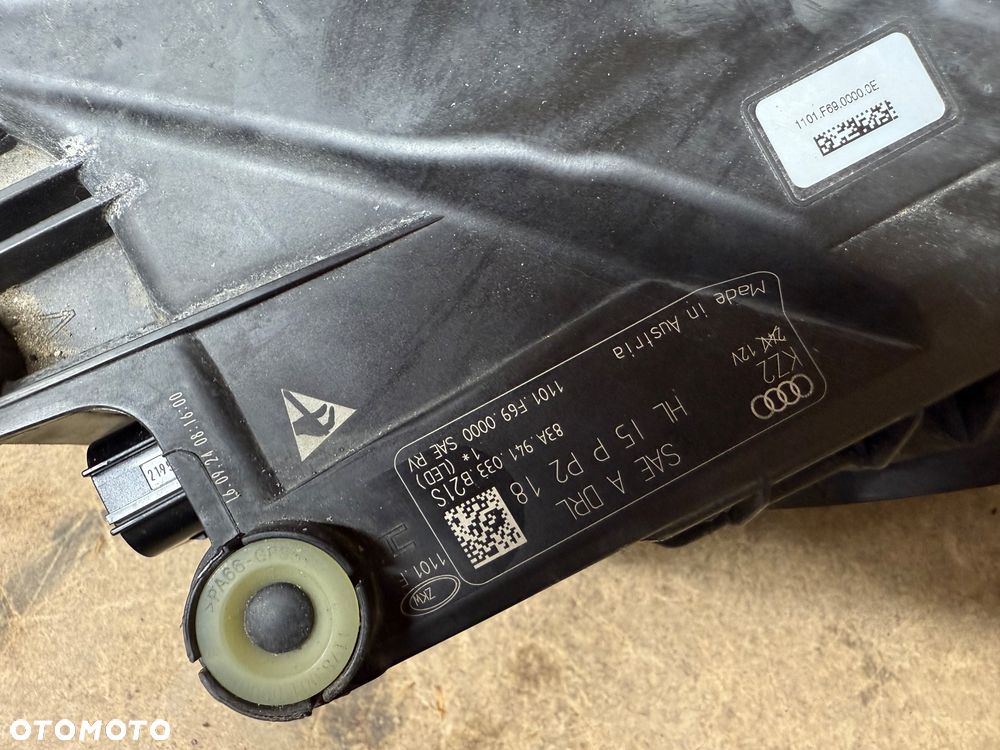 AUDI Q3 83A USA FULL LED LEWY REFLEKTOR LAMPA LEWA 83A941033B - 8