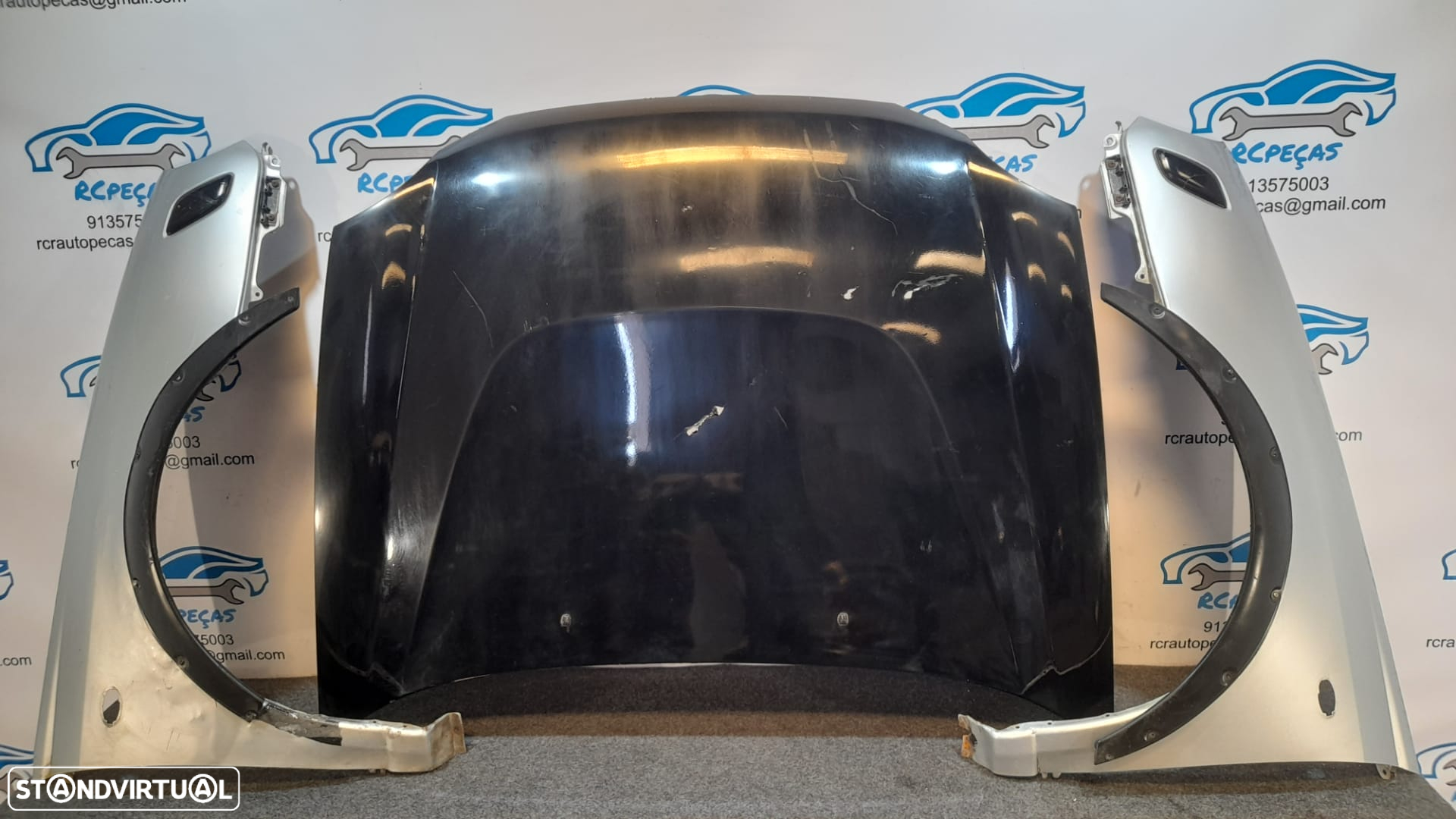 FRENTE COMPLETA SUBARU IMPREZA II 2 MK2 SPORTS WRX GD GG CAPOT PARACHOQUES GUARDALAMAS OTICAS RADIADOR VENTILADOR FRENTE FIBRA FRONT END - 7