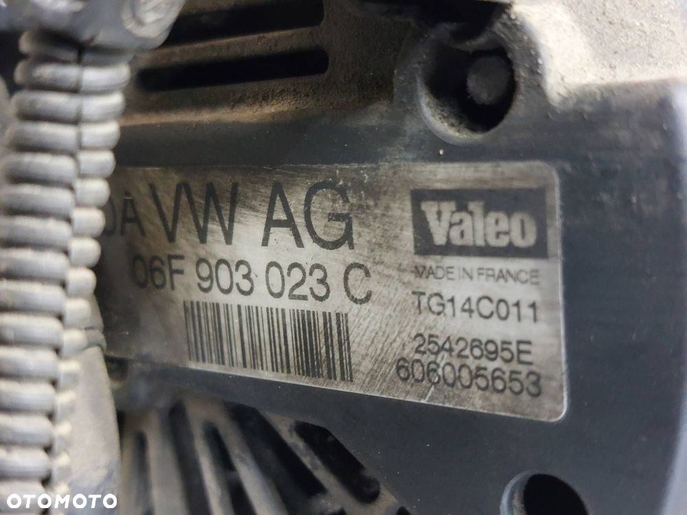 ALTERNATOR VOLKSWAGEN GOLF PLUS 1.9 TDI 06F903023C - 5