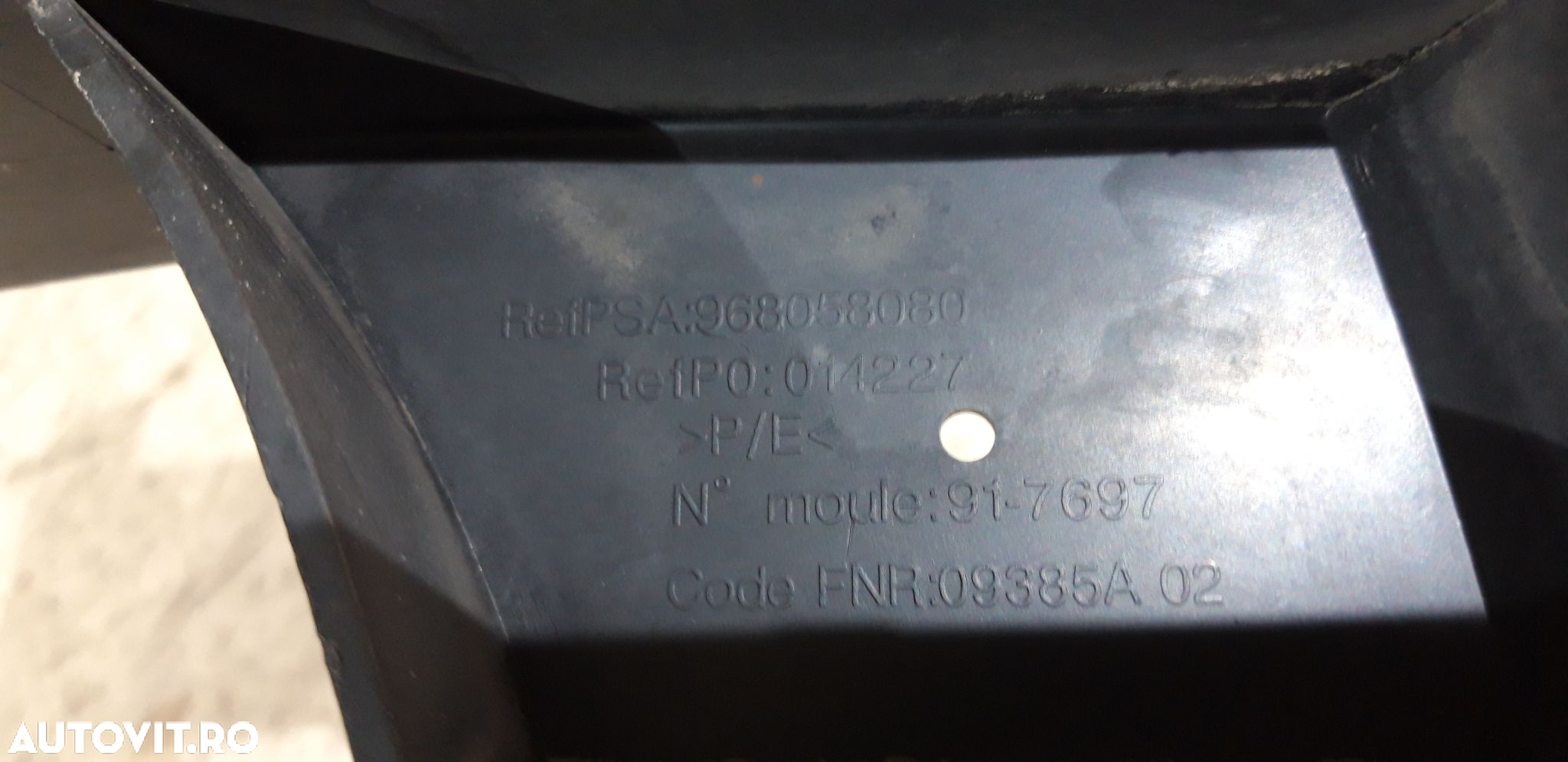 Armatura bara fata Citroen Berlingo/Peugeot Partner, 2009, 2010, 2011, 2012, 968058080. - 3