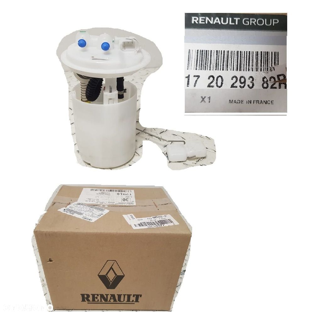 FABRYCZNIE NOWA ORYGINALNA POMPA PALIWA DACIA SANDERO LOGAN DUSTER 172029382R - 1