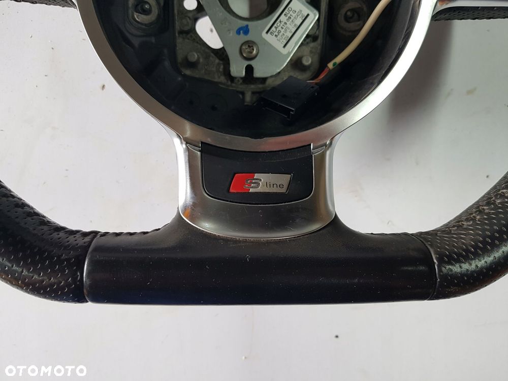 AUDI TT 8J 06-14r S-LINE KIEROWNICA SKÓRZANA 8J0419091G - 6