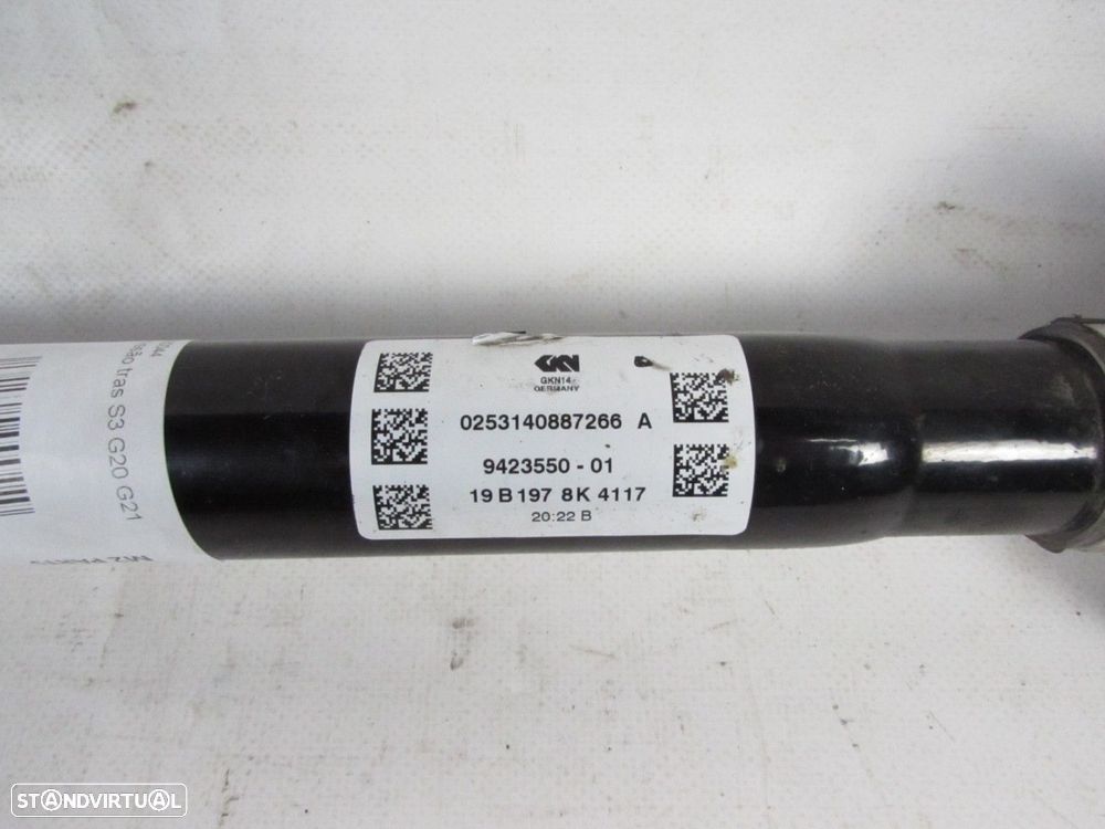 Transmissão Direito/Trás Seminovo/ Original BMW 3 (G20) 33209423550 - 4