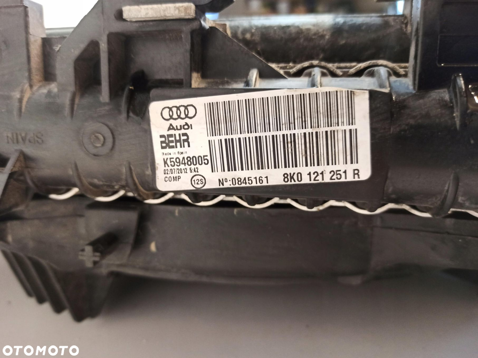 AUDI A4 B8 KOMPLET CHŁODNIC WENTYLATOR 2.0 TDI - 7